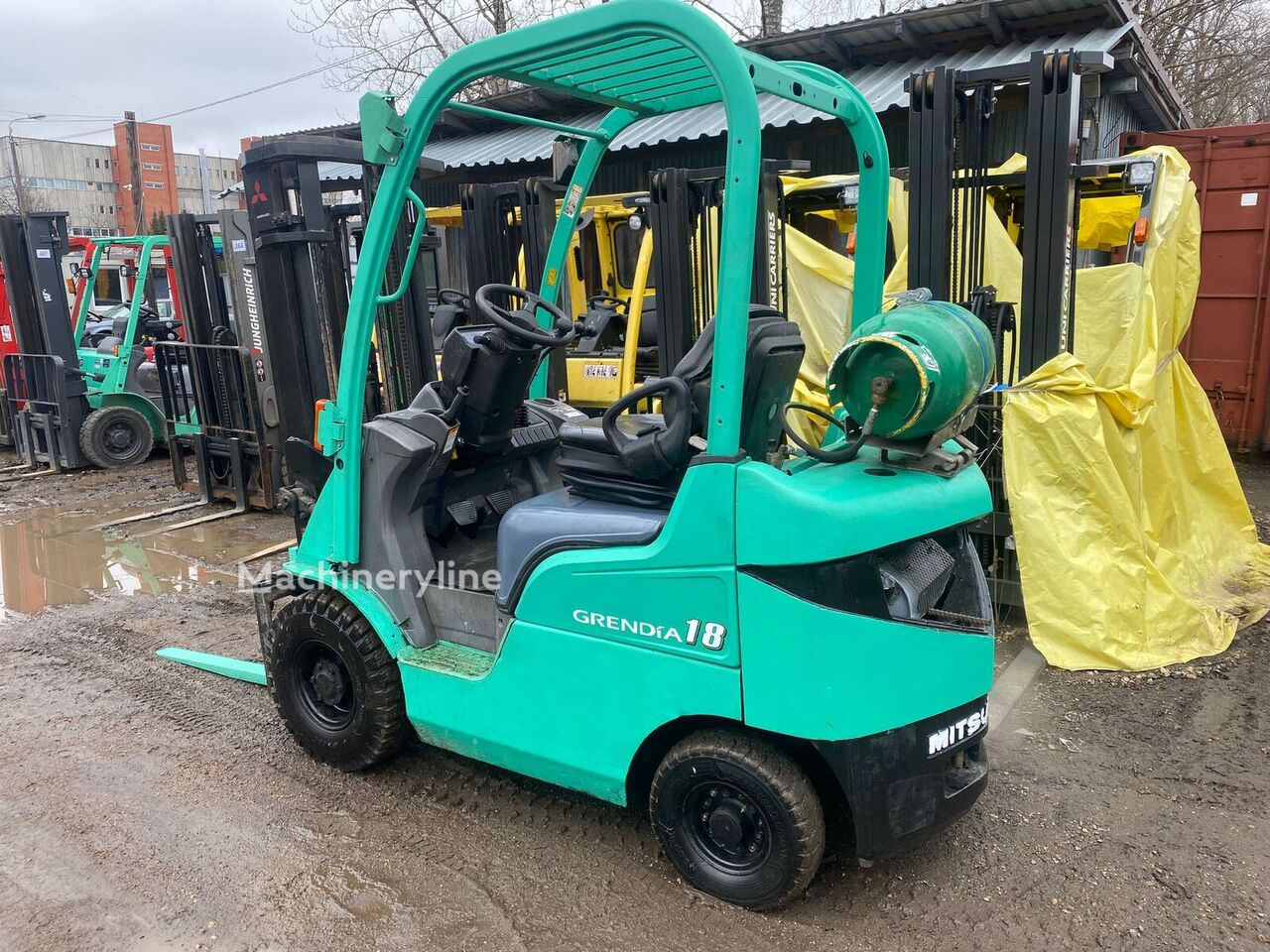 2010 Mitsubishi FG18N Gas Forklift for sale — view 3