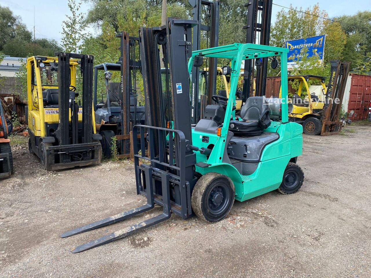 2015 Mitsubishi FG25NT Gas Forklift for sale
