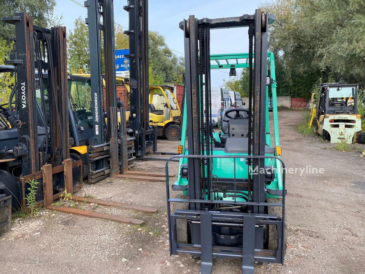 2015 Mitsubishi FG25NT Gas Forklift for sale — view 5