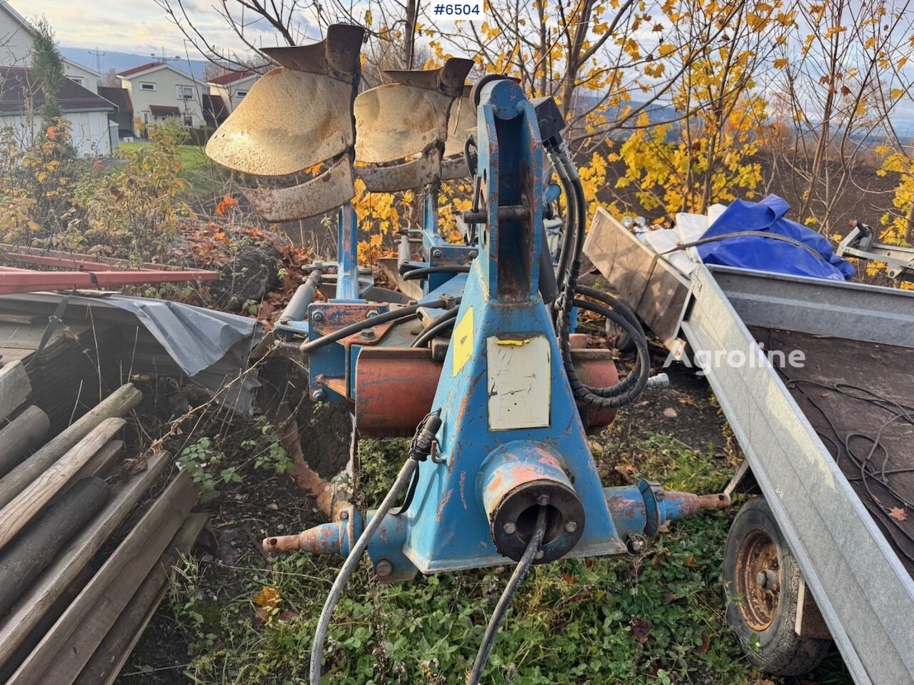 1995 Overum Tillage - Plough for sale — view 3