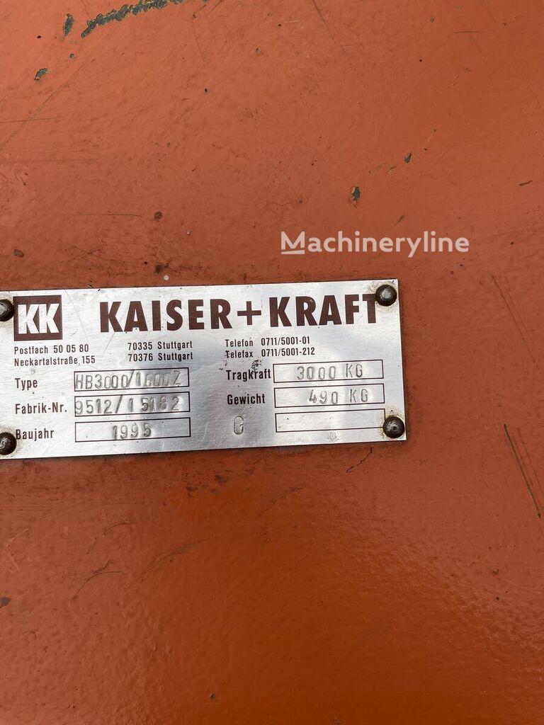 1995 Palfinger Werkstattkran Mini Crane for sale — view 3