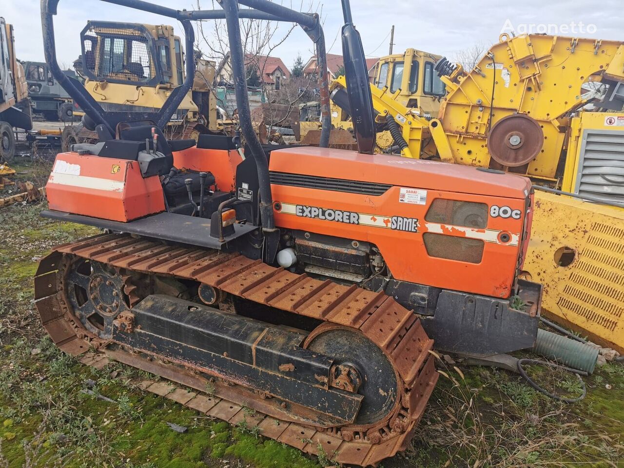1990 Same Explorer 80CHD Tractor - Track for sale