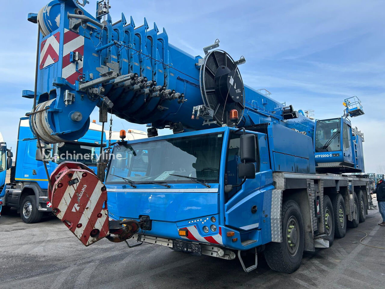 2008 Tadano Faun ATF 220G-5 All Terrain Crane for sale — view 4