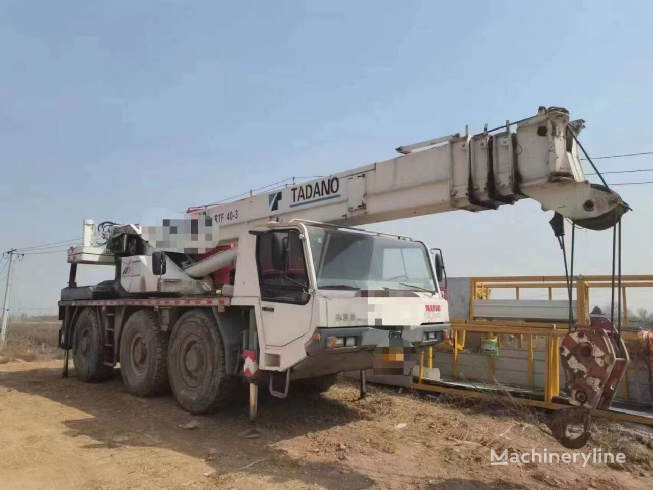 2001 Tadano Faun RTF40 -3 All Terrain Crane for sale — view 2