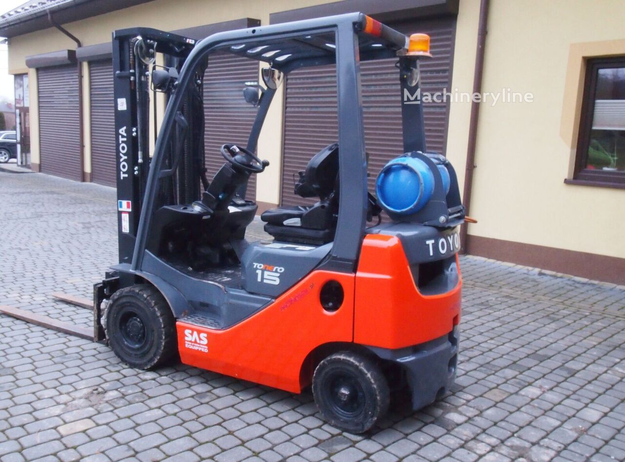 2018 Toyota 8FGF15 Gas Forklift for sale — view 4