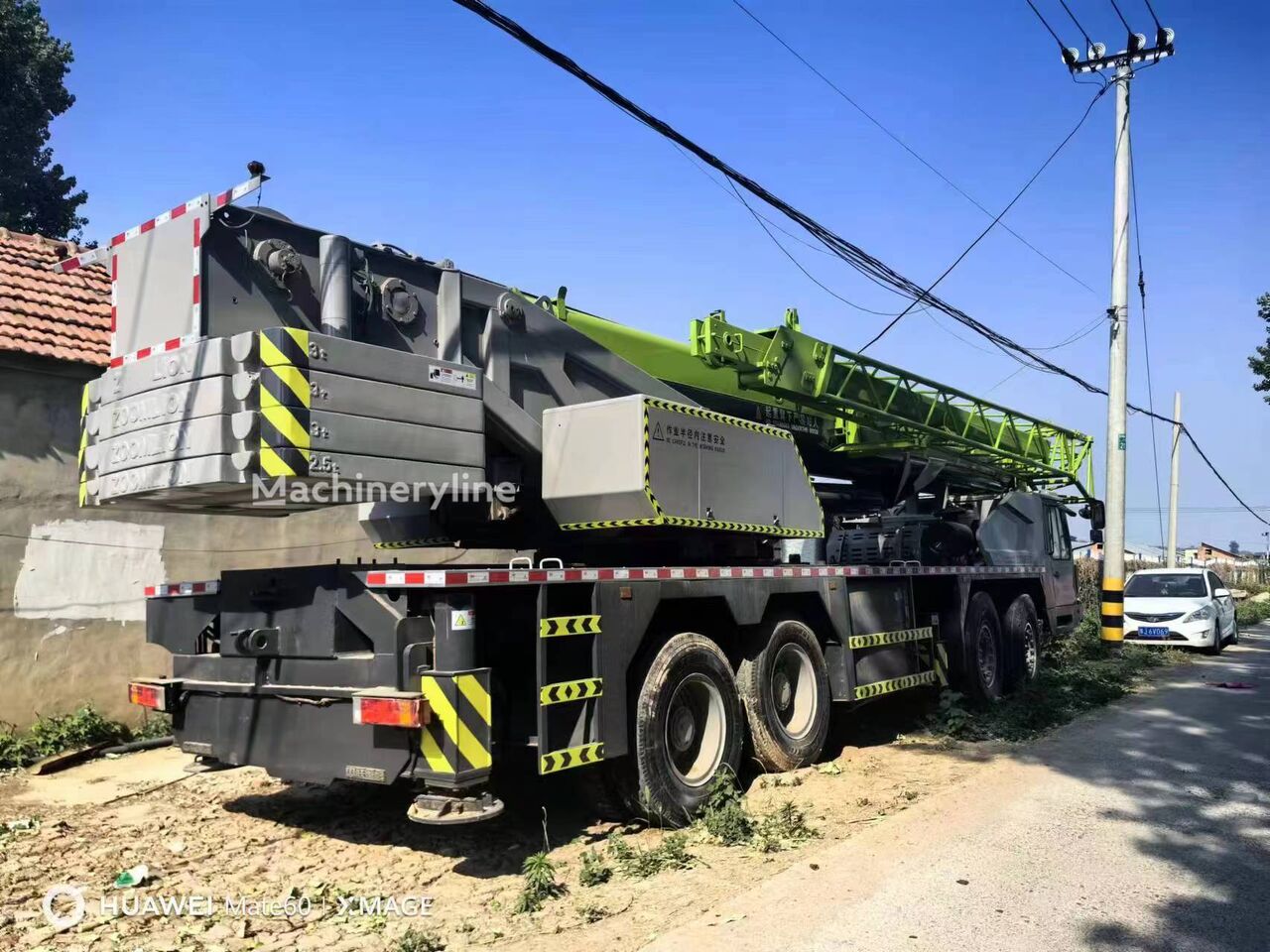 2019 Zoomlion QY80V All Terrain Crane for sale — view 4