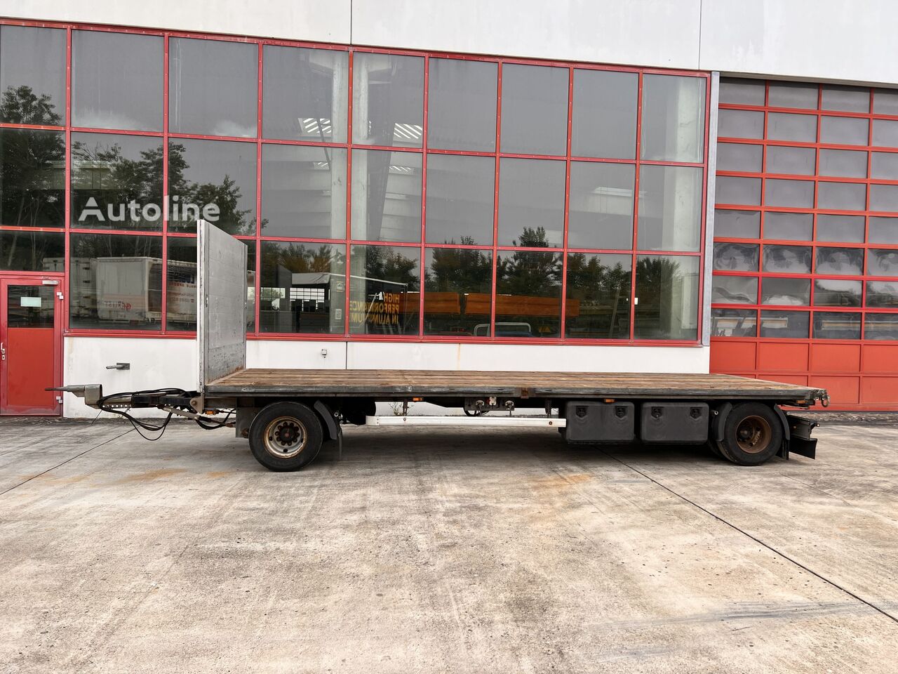 2011 Ackermann PA-F 18 7.4E 2 Transport - Platform Trailer for sale