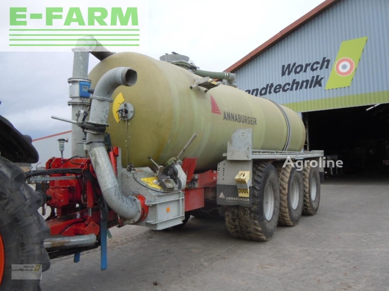 2017 Annaburger HTS 34 K28 Manure - Spreader for sale