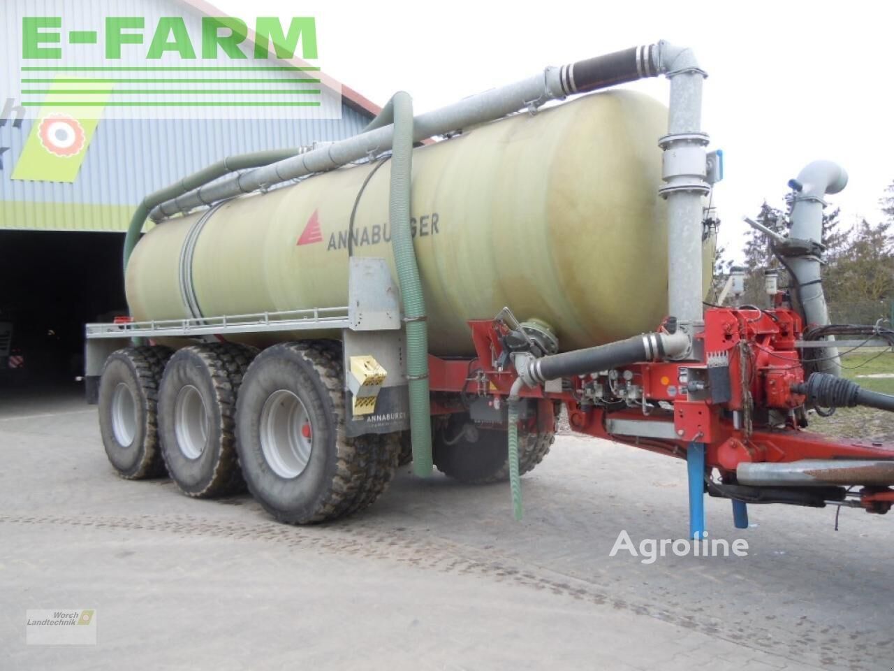 2017 Annaburger HTS 34 K28 Manure - Spreader for sale — view 2