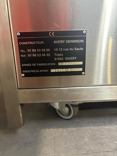 2003 Avery ALX 720 Labeling Machine for sale — view 4