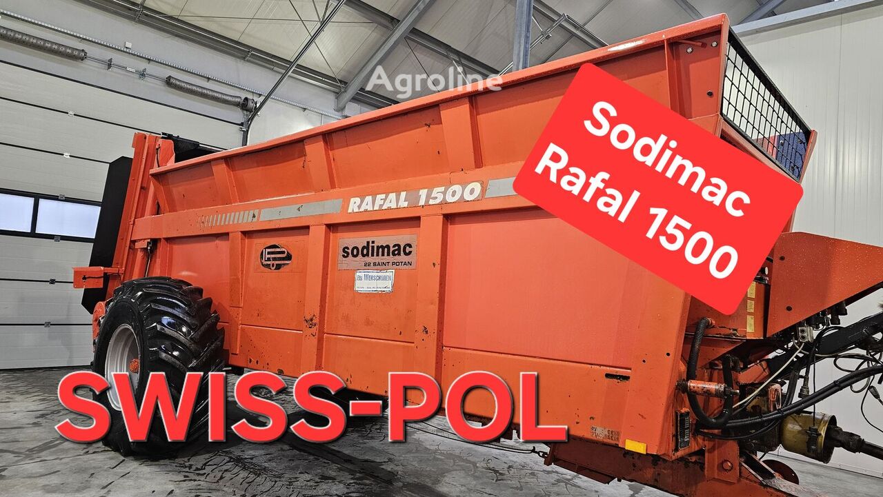 2003 Bergmann Rafal Sodimac Manure - Spreader for sale
