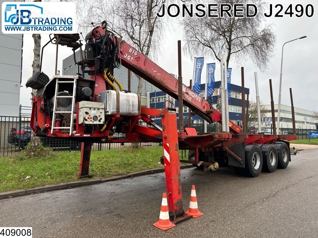 2007 Billaud Chassis Wood T Semi Trailer - Timber for sale