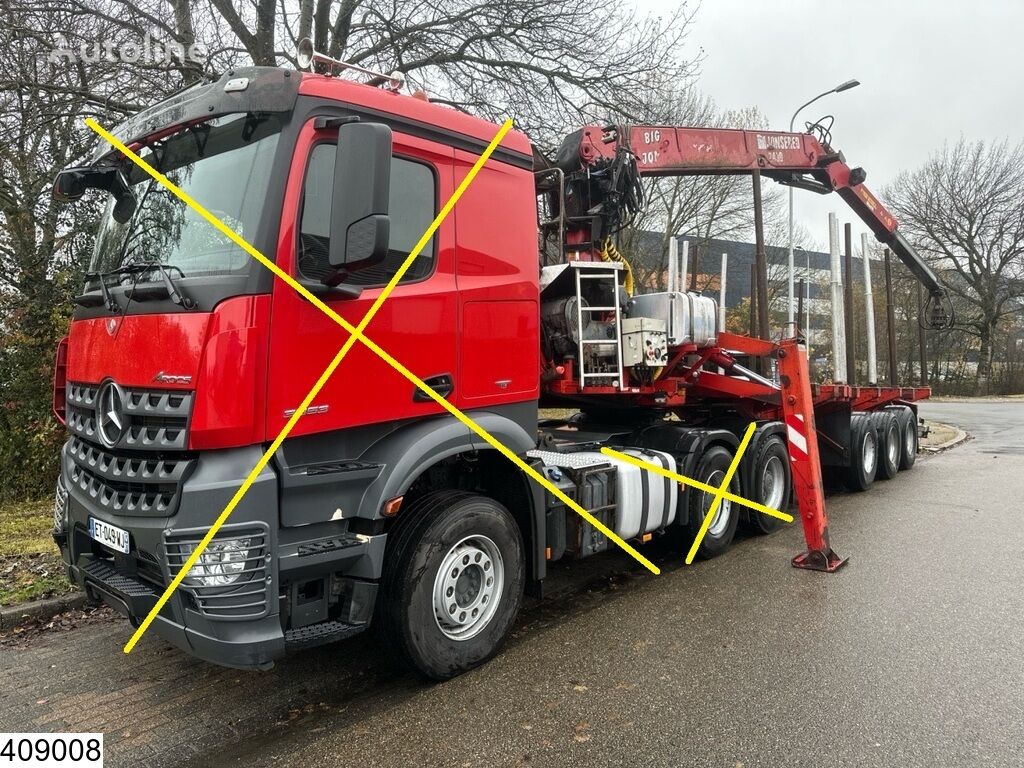 2007 Billaud Chassis Wood T Semi Trailer - Timber for sale — view 4