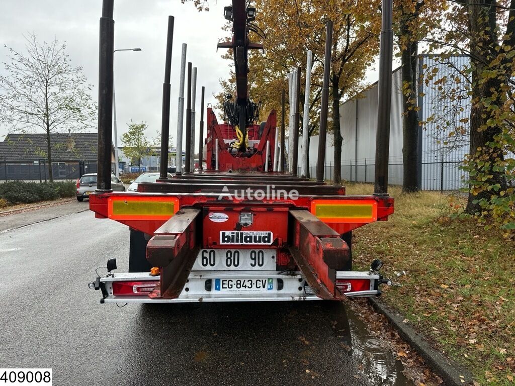 2007 Billaud Chassis Wood T Semi Trailer - Timber for sale — view 5