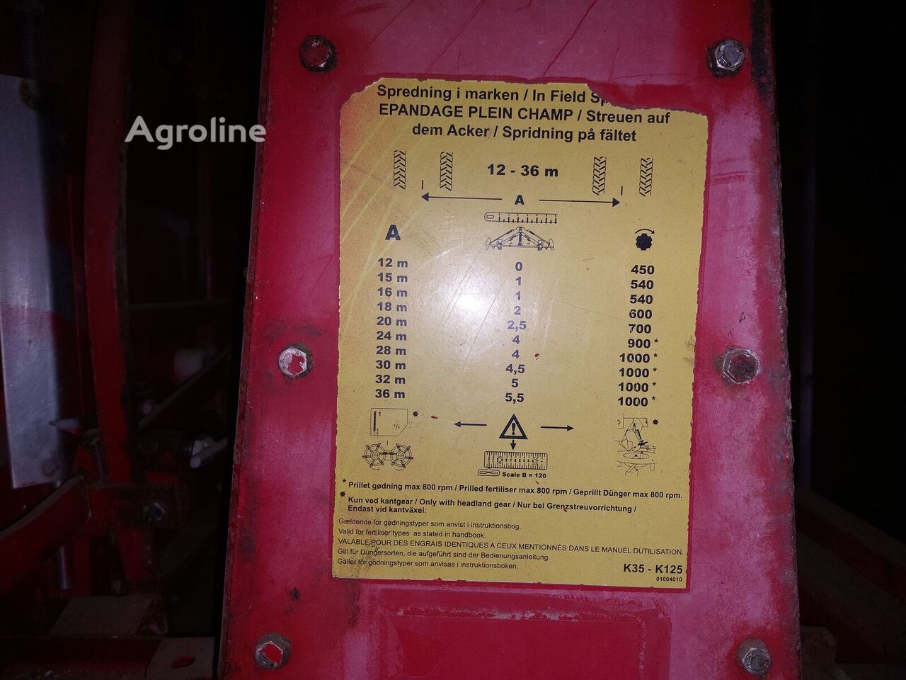 2004 Bredal K85 Spreader - Self Propelled for sale — view 5