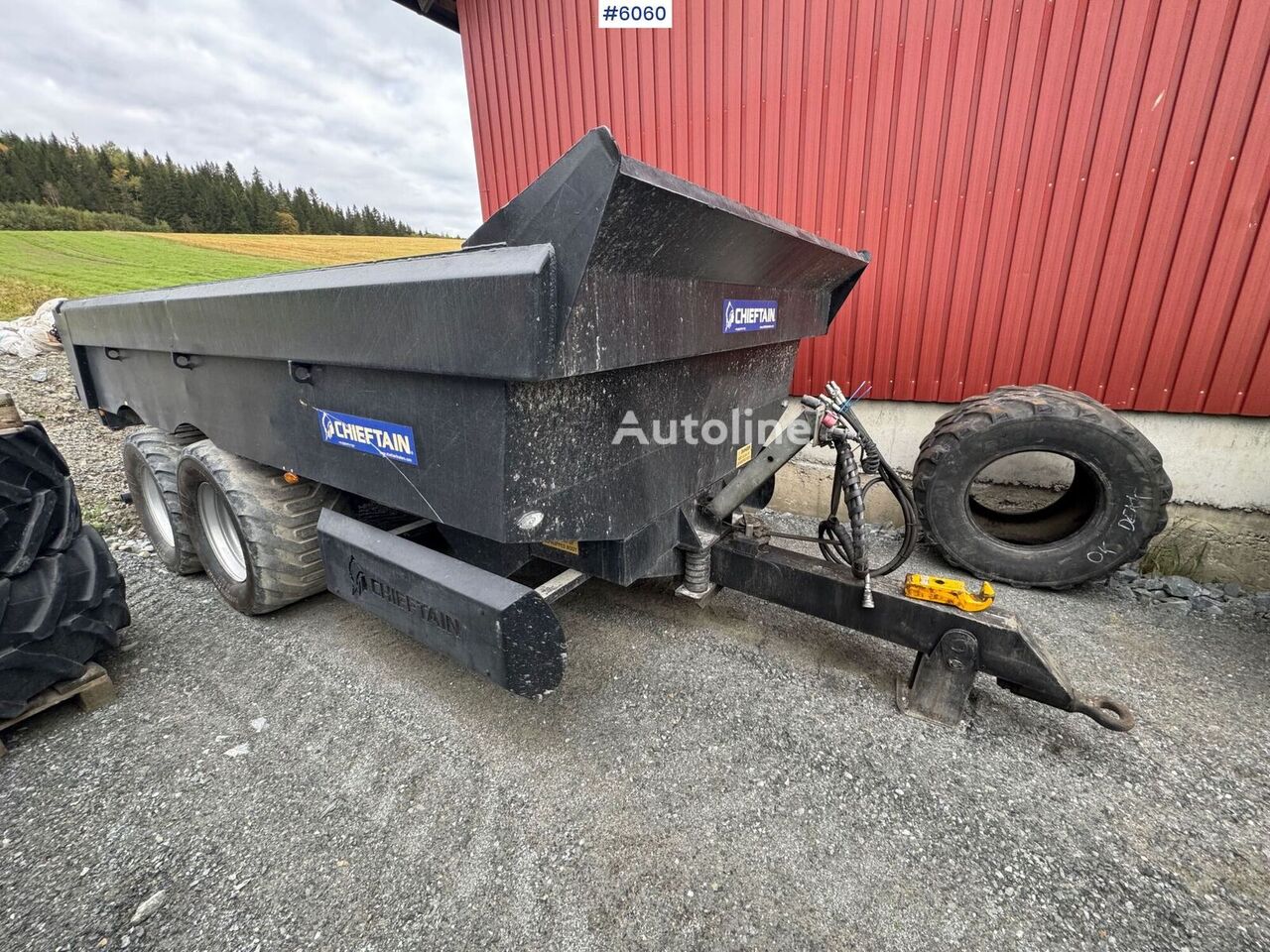 2012 Chieftain Dumperhenger Transport - Dump Trailer for sale