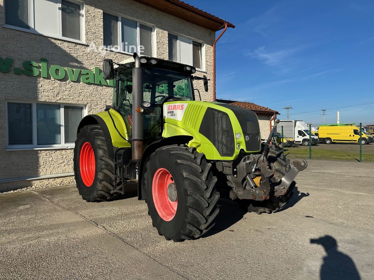 2008 Claas Axion 820 VIN Tractor - Wheel for sale