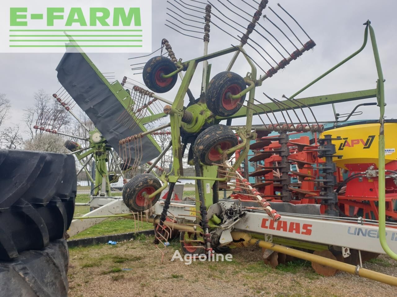 2009 Claas Liner 1250 PRO Hay - Rake for sale — view 2
