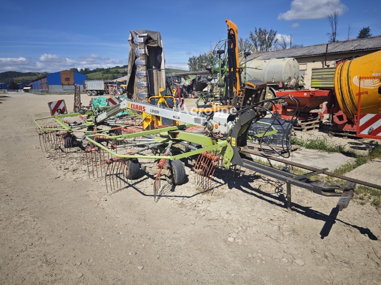 2012 Claas Liner 650 Twin Hay - Rake for sale