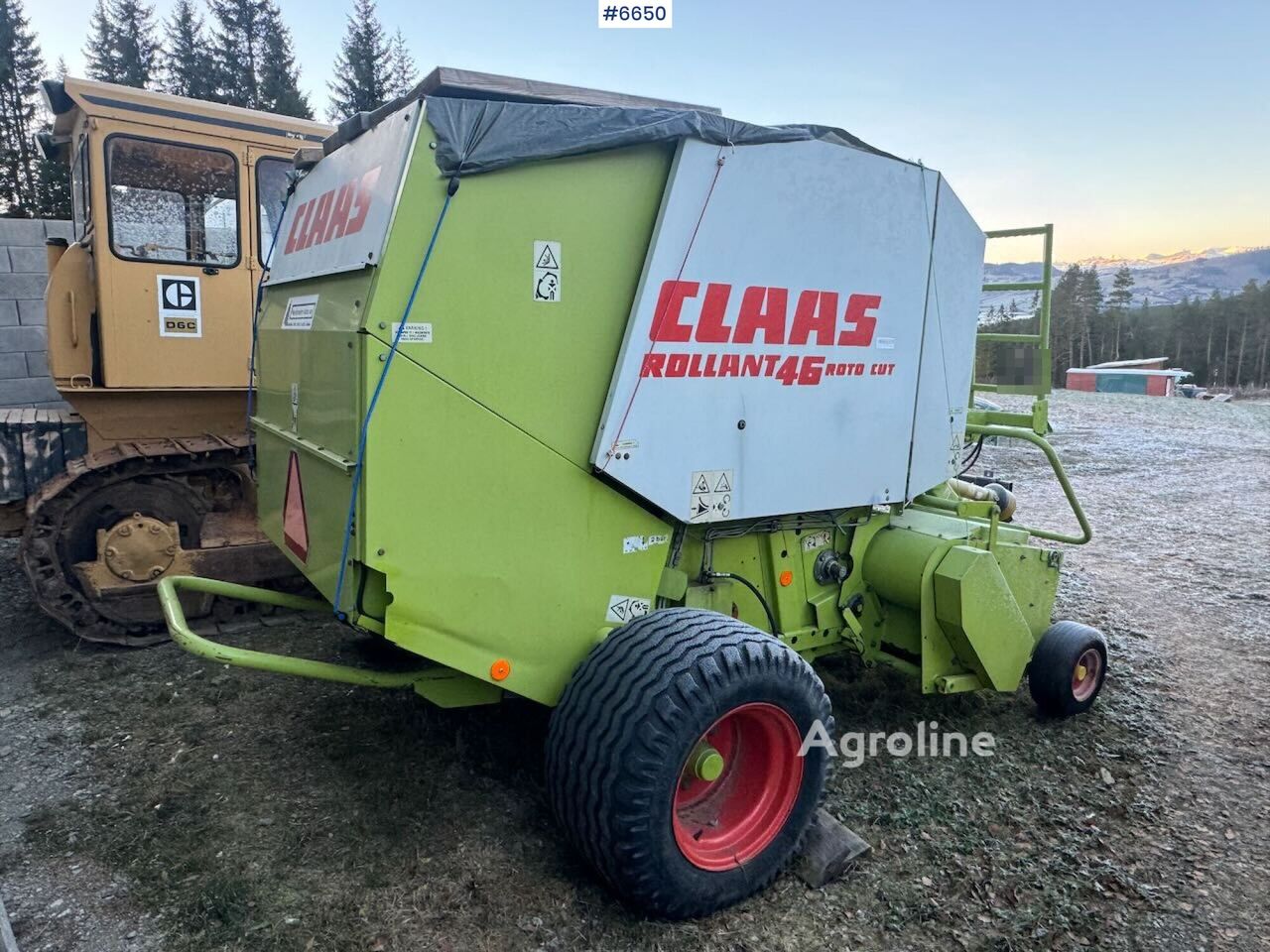 2000 Claas Rollant 46 ROT Hay - Tedder for sale — view 3