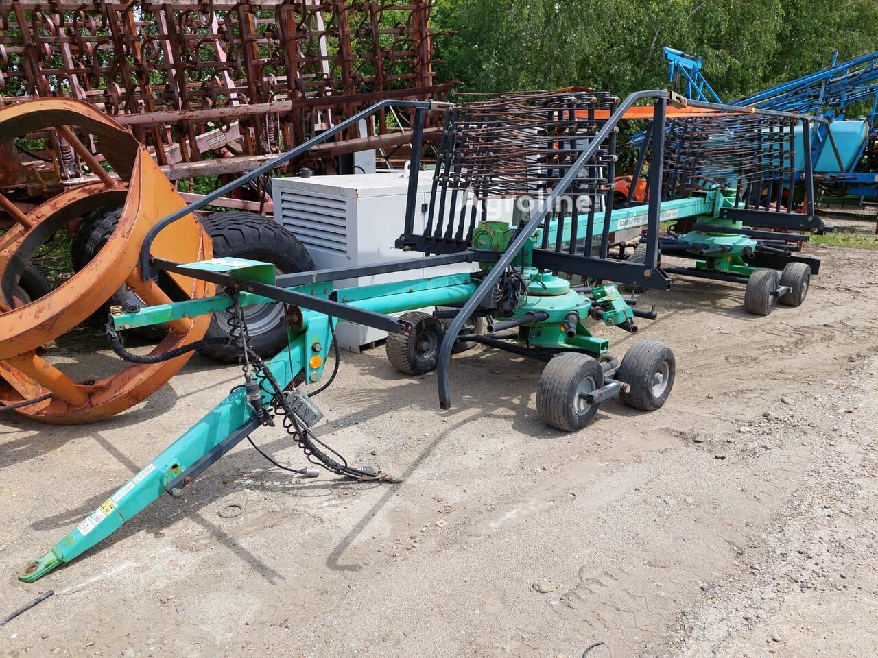 1996 Deutz Fahr KS3.80 Hay - Rake for sale — view 2