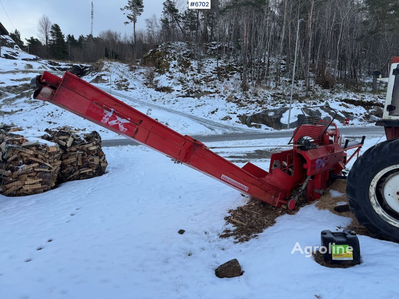 2004 Hakki Pilke 1X 37 Log Splitter for sale