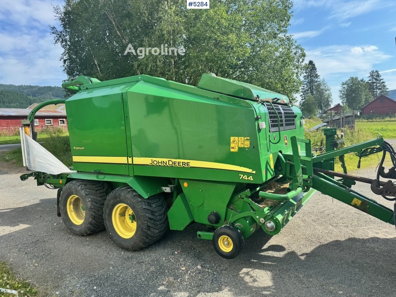 2012 John Deere 744 Hay - Tedder for sale