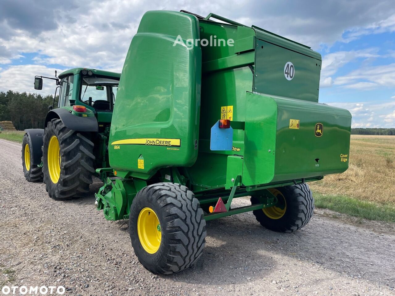 2017 John Deere 864 Rotoflow Hay - Tedder for sale — view 3