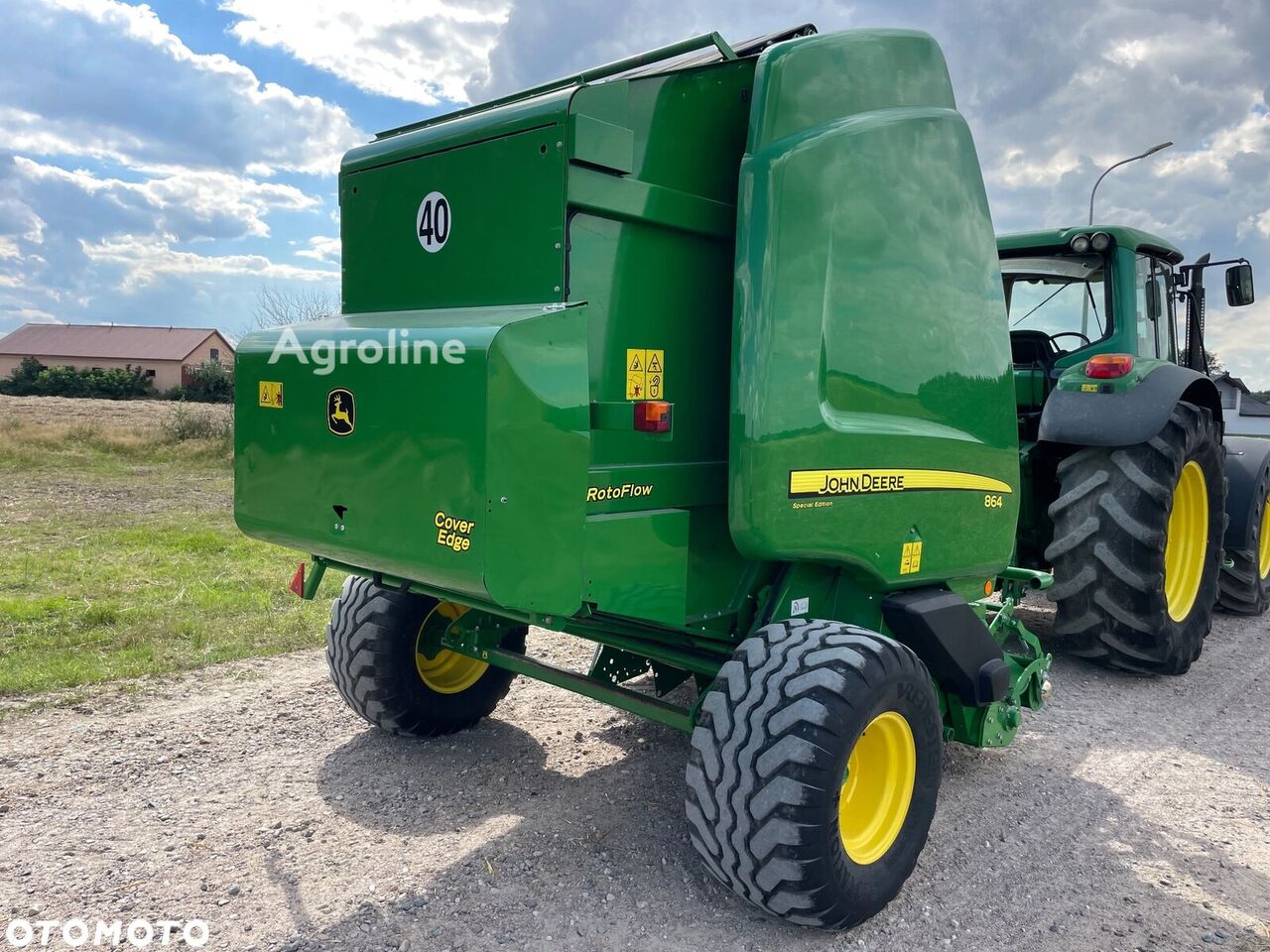 2017 John Deere 864 Rotoflow Hay - Tedder for sale — view 4