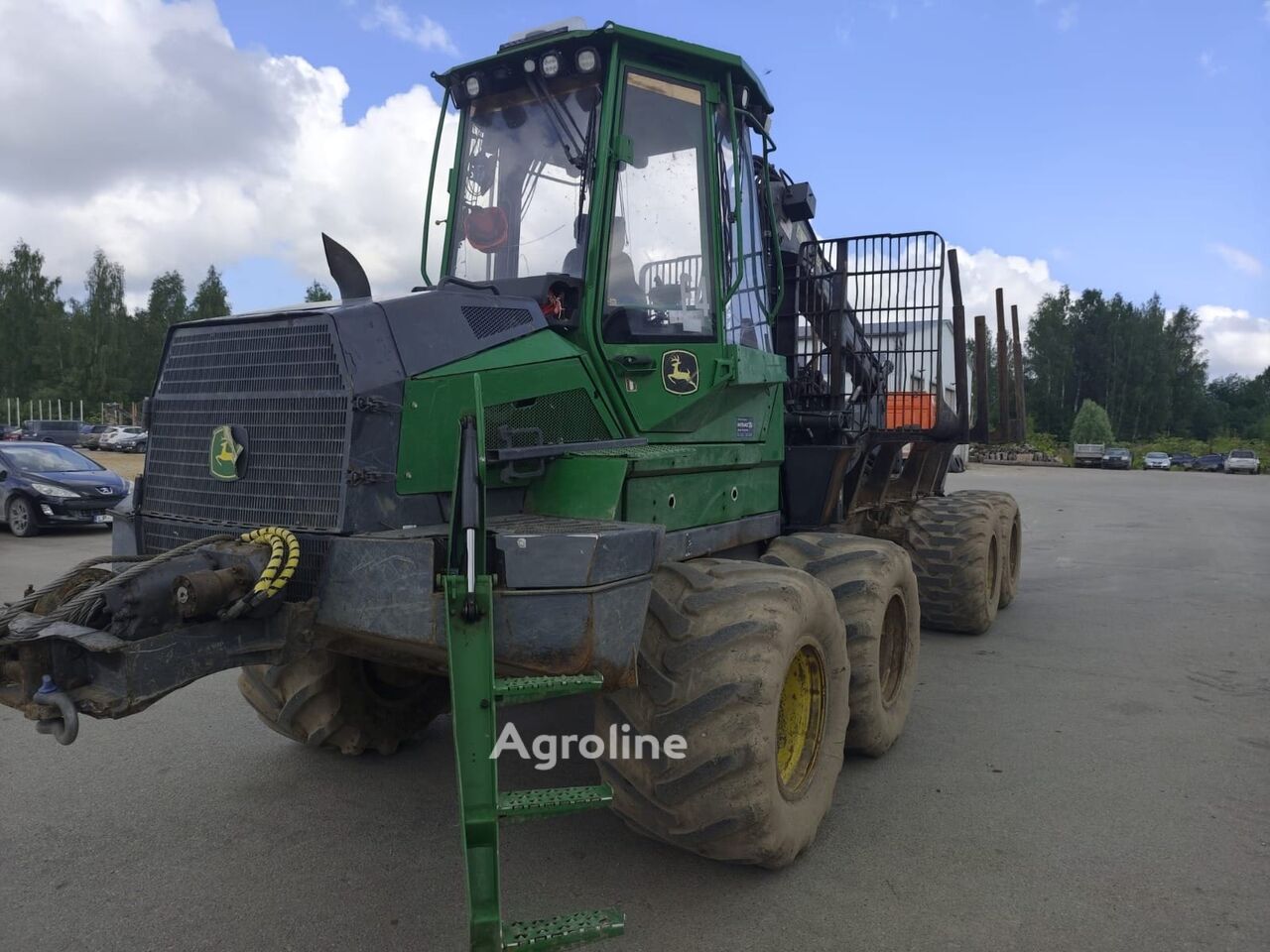 2022 John Deere 910G Forestry Forwarder for sale