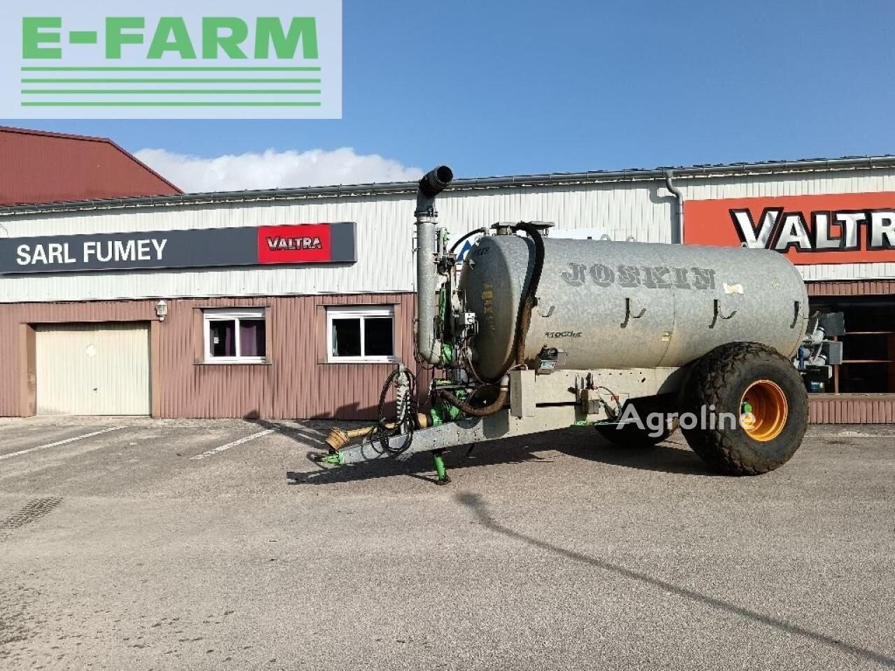 2011 Joskin 11000M Manure - Spreader for sale