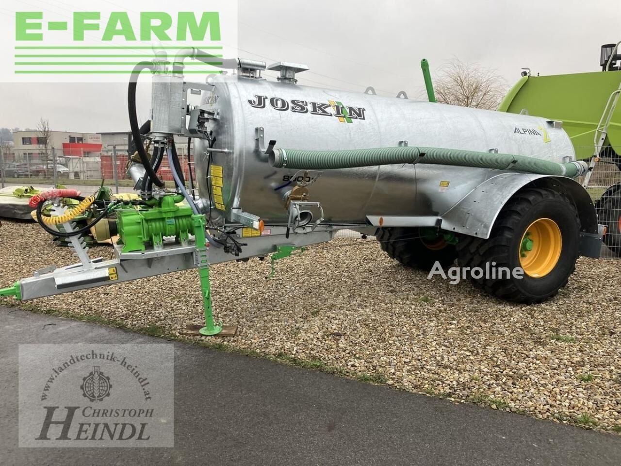 2022 Joskin Alpina 8000S G Manure - Spreader for sale