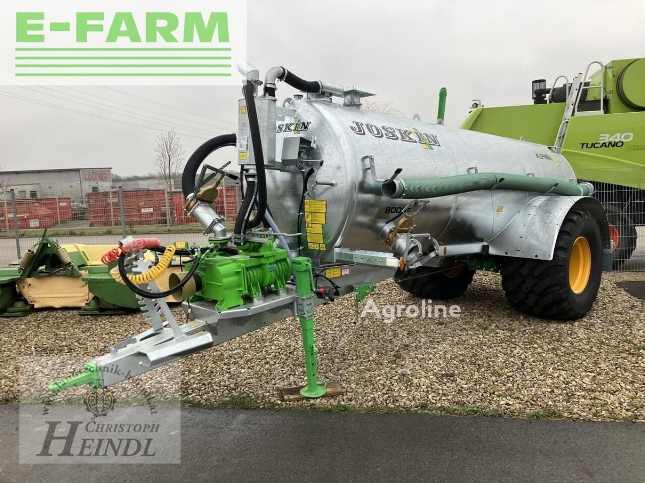 2022 Joskin Alpina 8000S G Manure - Spreader for sale — view 2