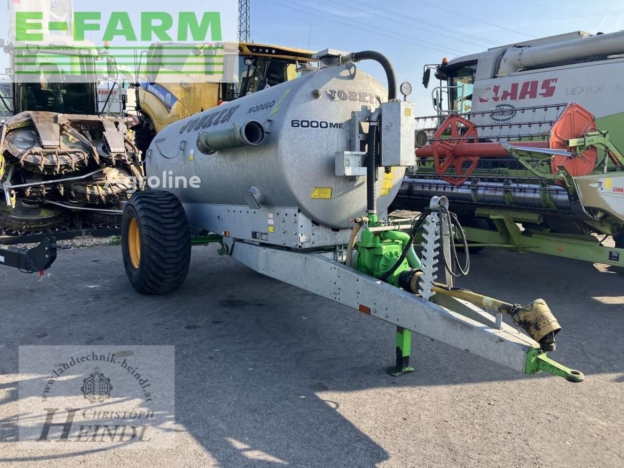 2006 Joskin Modulo 2 6000 Manure - Spreader for sale — view 2