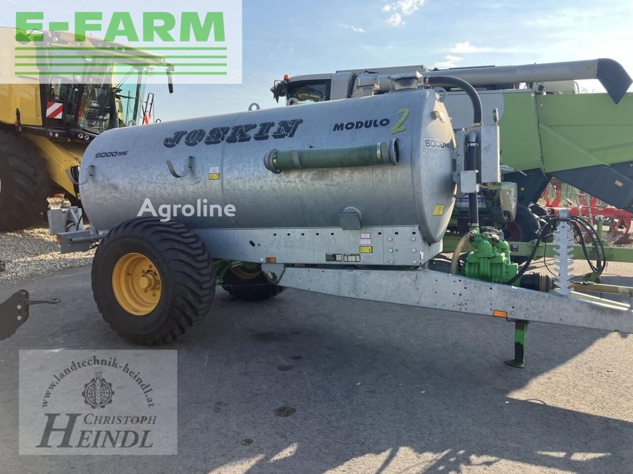 2006 Joskin Modulo 2 6000 Manure - Spreader for sale — view 3