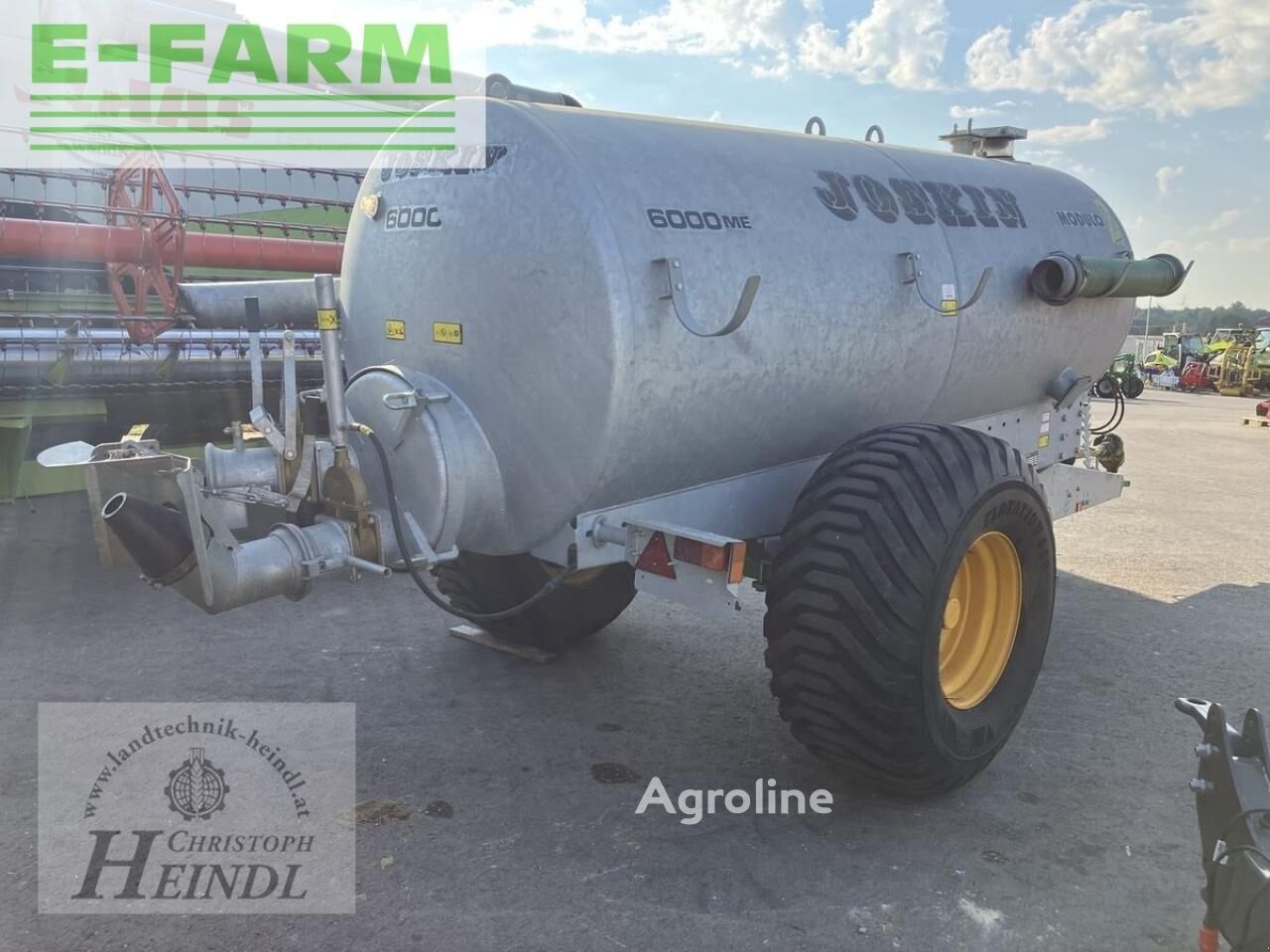 2006 Joskin Modulo 2 6000 Manure - Spreader for sale — view 4