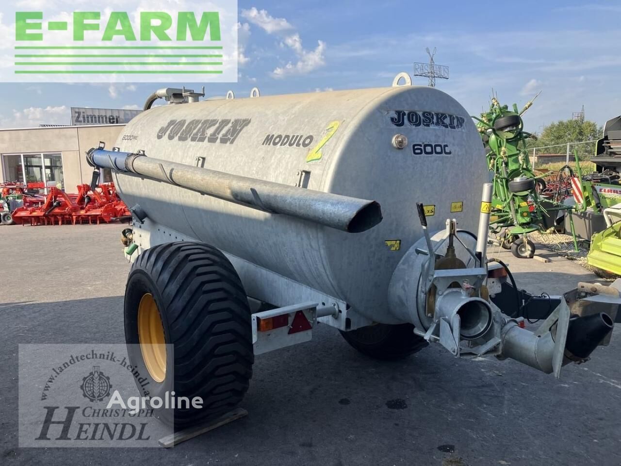 2006 Joskin Modulo 2 6000 Manure - Spreader for sale — view 5