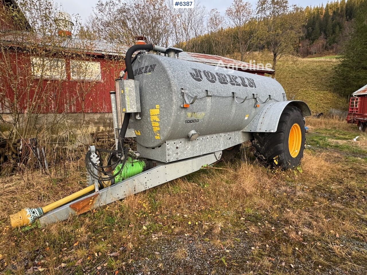 2008 Joskin Winpack 10000 Manure - Spreader for sale