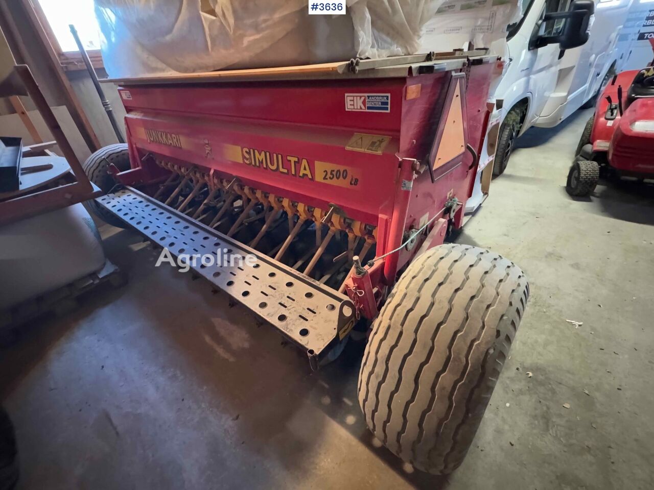 1997 Junkkari Simulta 2500 Planting - Seed Drill for sale
