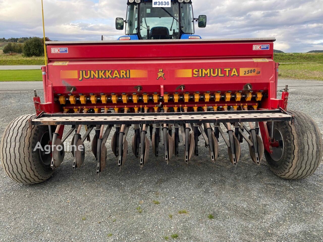 1997 Junkkari Simulta 2500 Planting - Seed Drill for sale — view 2