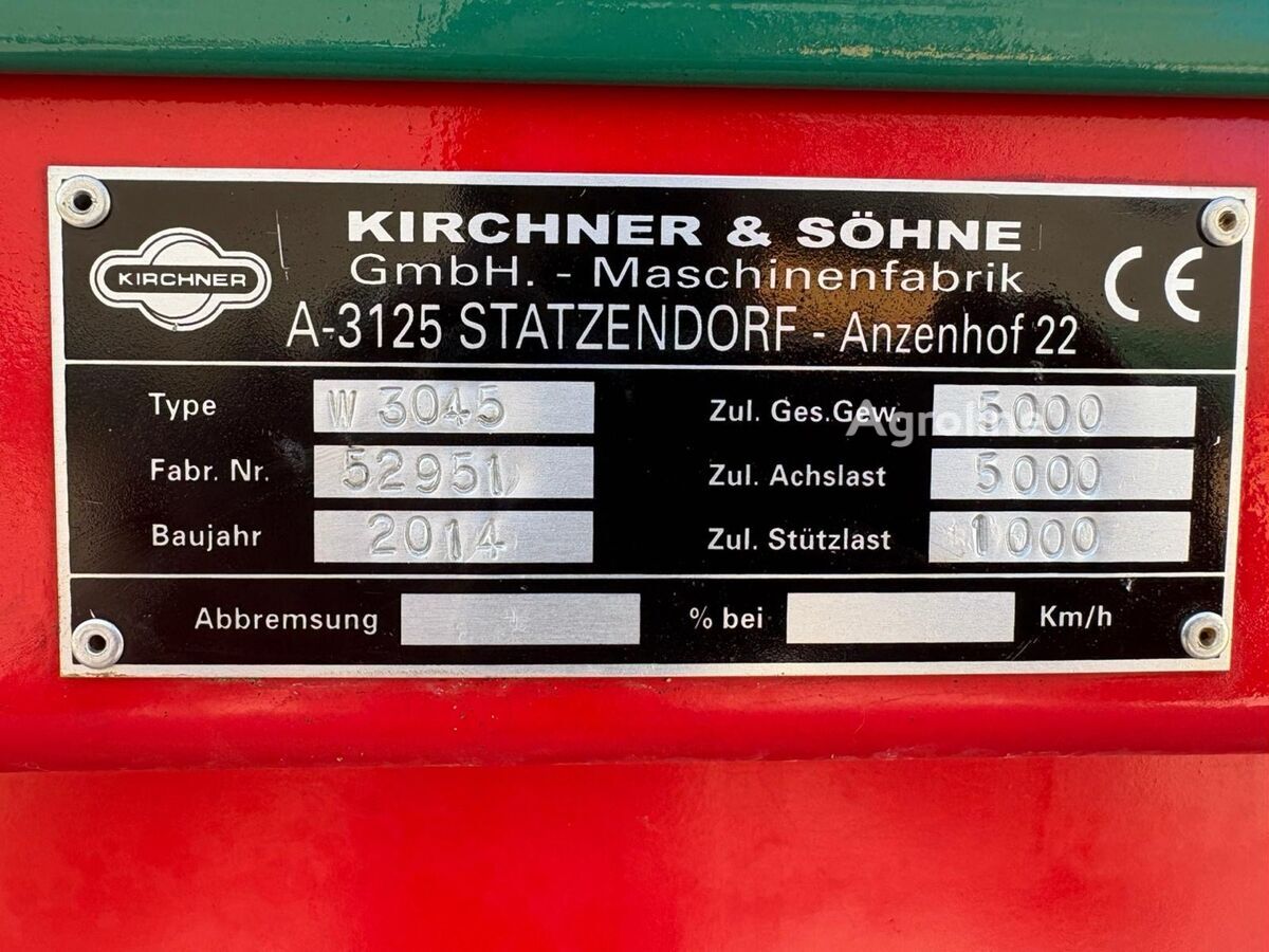 2014 Kirchner W3045 Manure - Spreader for sale — view 5