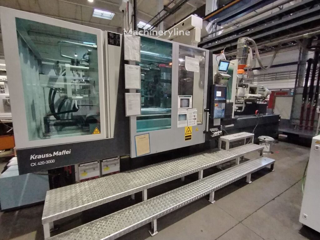 2012 Krauss Maffei 420 3000 CX Injection Molding for sale — view 4