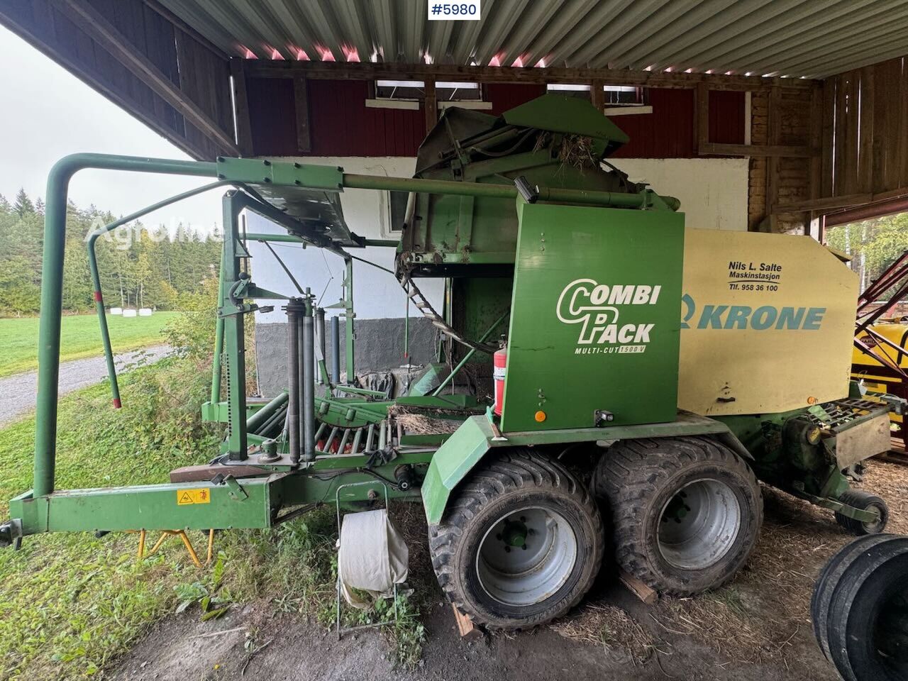 2004 Krone Combipack 1500 Hay - Tedder for sale — view 4