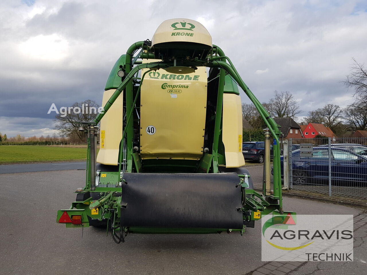 2014 Krone Comprima CV 21 Hay - Tedder for sale — view 5