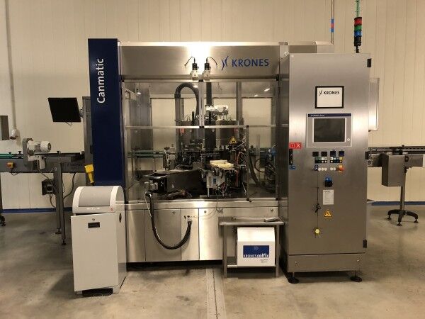 2010 Krones Canmatic Labeling Machine for sale