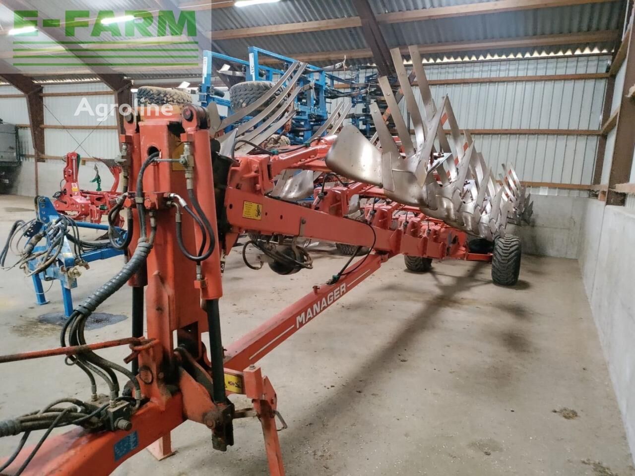 1999 Kuhn Manager 8 NSH Tillage - Plough for sale — view 2