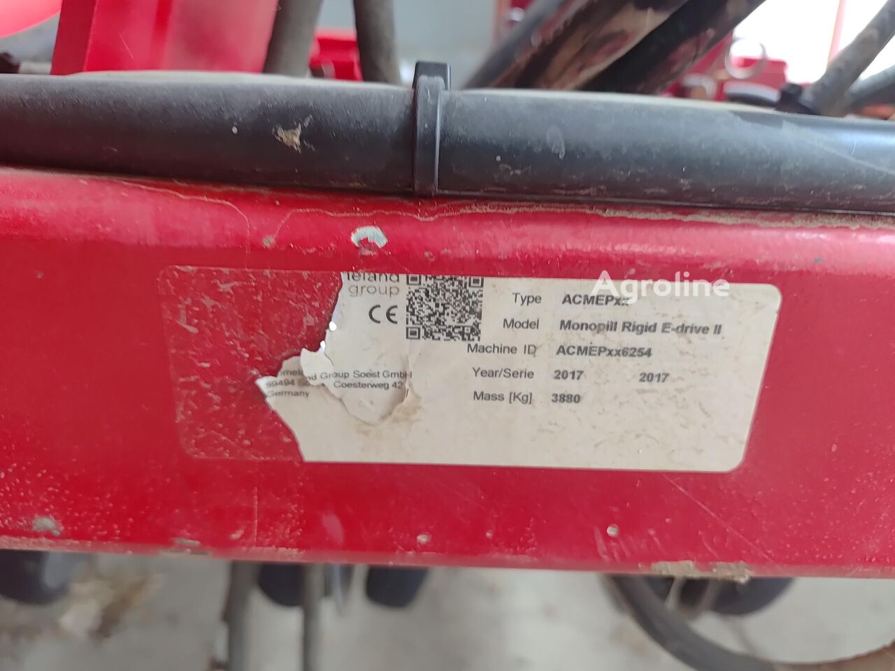 2017 Kverneland Monopill Acmep Planting - Seed Drill for sale — view 3