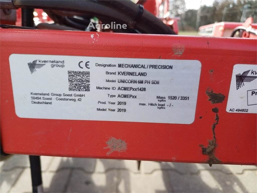 2019 Kverneland Unicorn 12 Planting - Seed Drill for sale — view 5