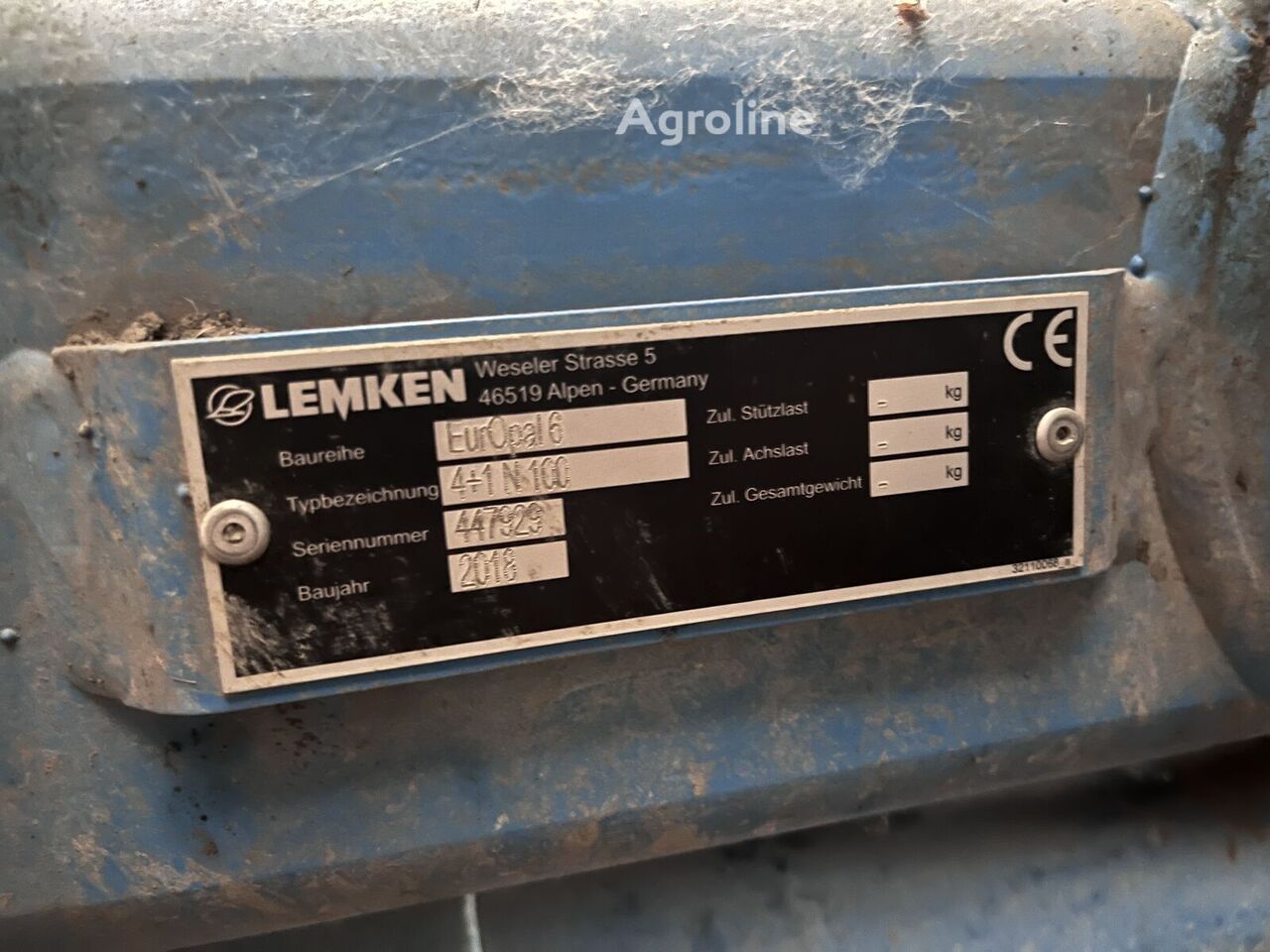 2018 Lemken Europal 6 Tillage - Plough for sale — view 2