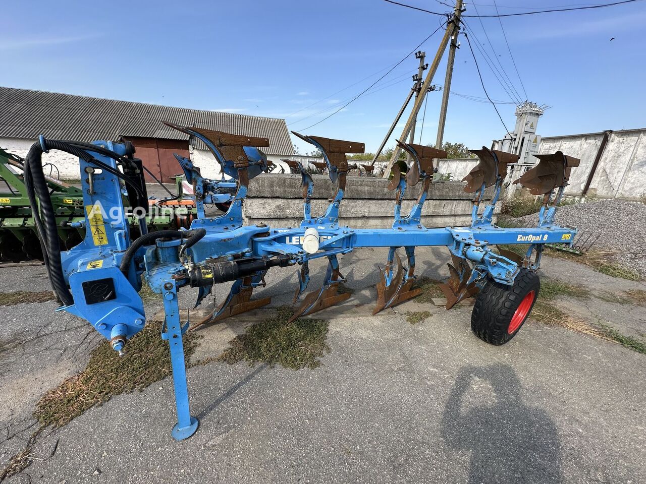 2008 Lemken Europal 8 Tillage - Plough for sale — view 2